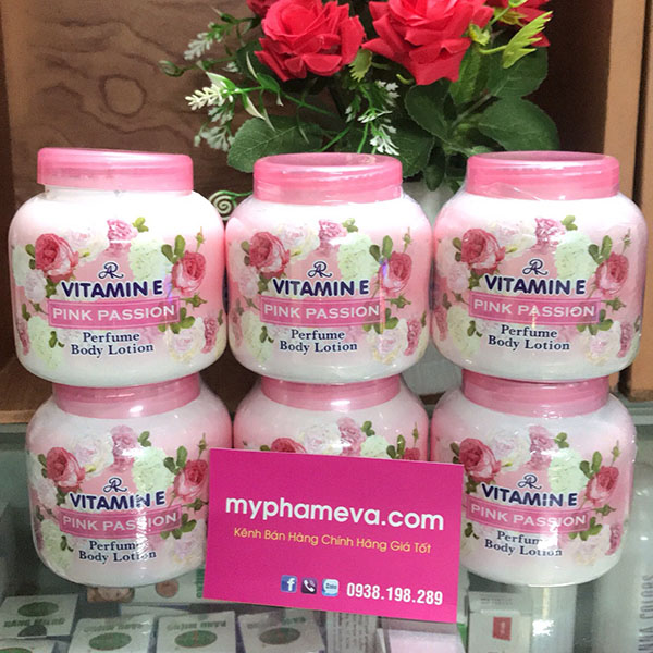 Kem Dưỡng Thể Hương Nước Hoa AR Vitamin E Perfume Body Lotion Thái Lan
