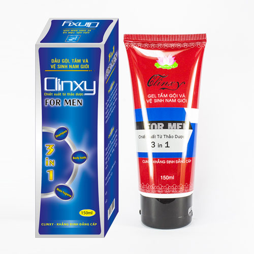 Gel Tắm Và Vệ Sinh Dành Cho Nam Clinxy