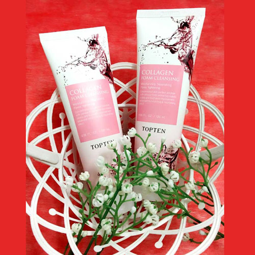 Sữa rửa mặt top ten collagen Cleansing Foam Hàn Quốc