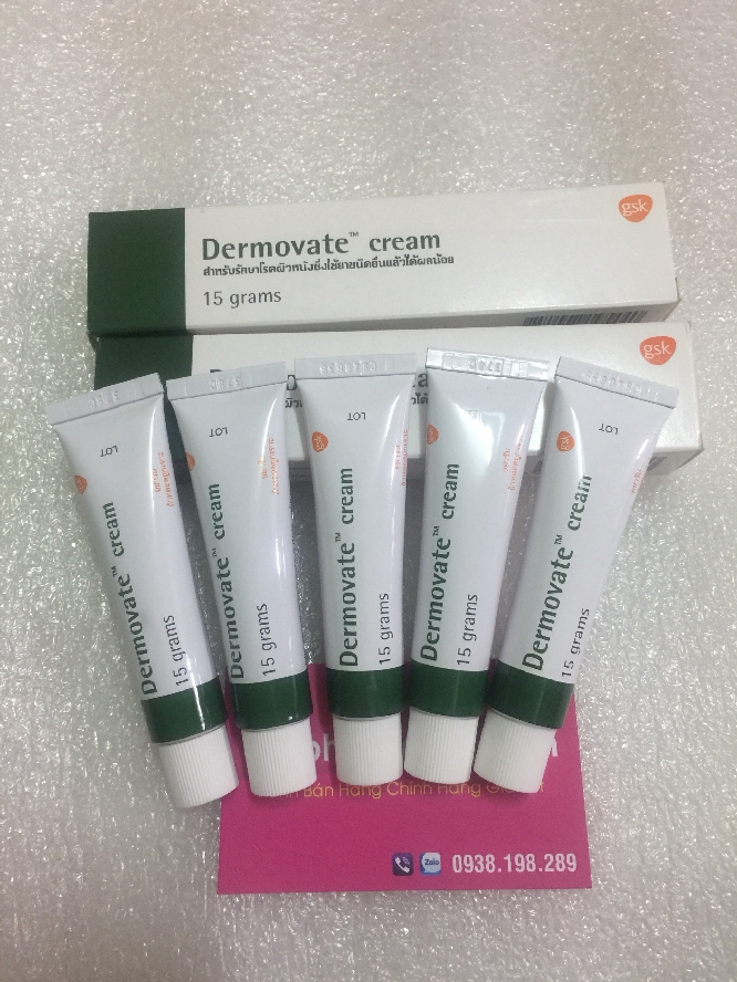 Thuốc Trị Vẩy Nến Viêm Da Chàm Đỏ Dermovate Cream Thailand Dưỡng Thể-1