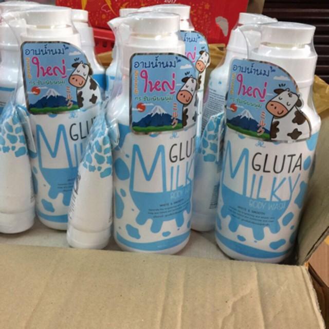 SỮA TẮM TRẮNG DA MILKY GLUTA THÁI LAN Dưỡng Thể-1