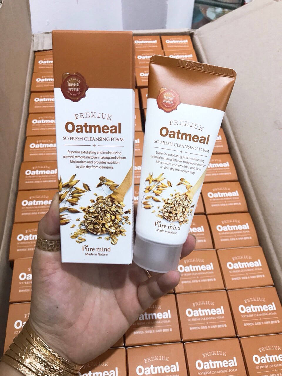 Sữa Rửa Mặt Collagen Pure Mind HÀN QUỐC Chăm Sóc Mặt-1