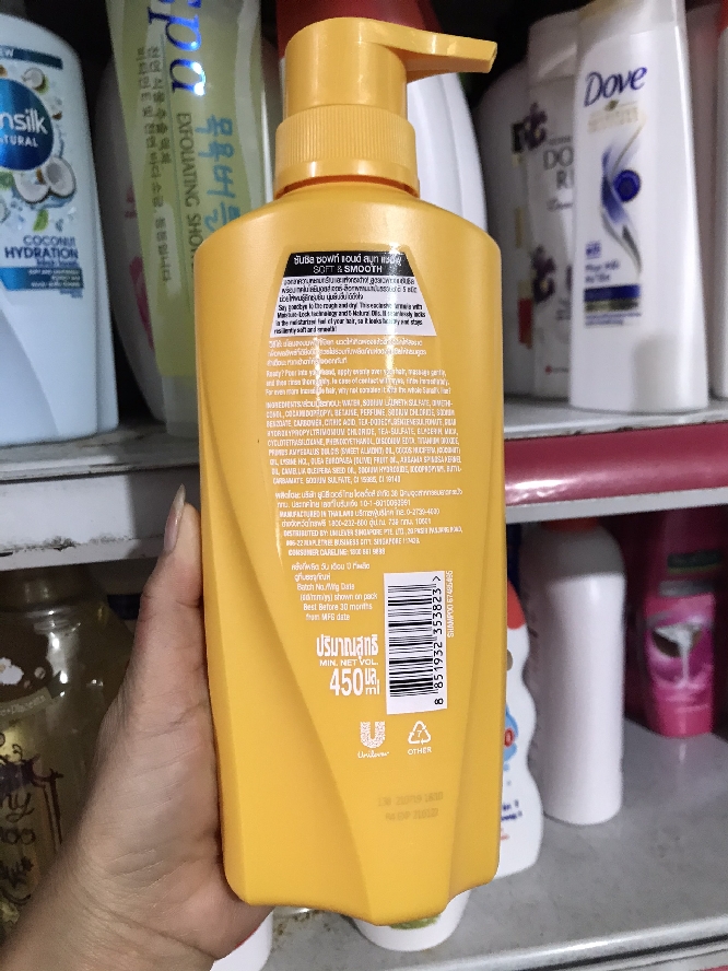 Dầu Gội Sunsilk Thái Lan Dưỡng Thể-1