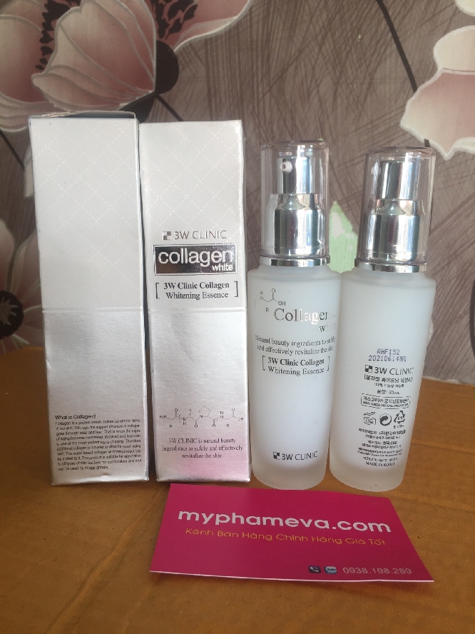 Tinh Chất Dưỡng Trắng Da 3W Clinic Collagen Hàn Quốc Chăm Sóc Mặt-1