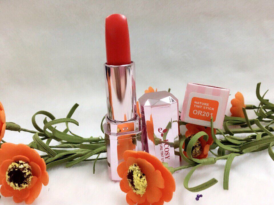 Son Môi Hàn Quốc Ecosy Nature Tint Stick The Collagen Trang Điểm Đôi Môi-1