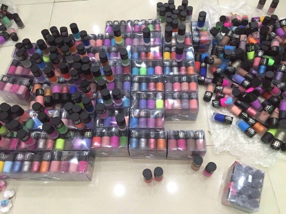 Sơn Móng Tay Nhám Army Thái Lan Dưỡng Thể-1