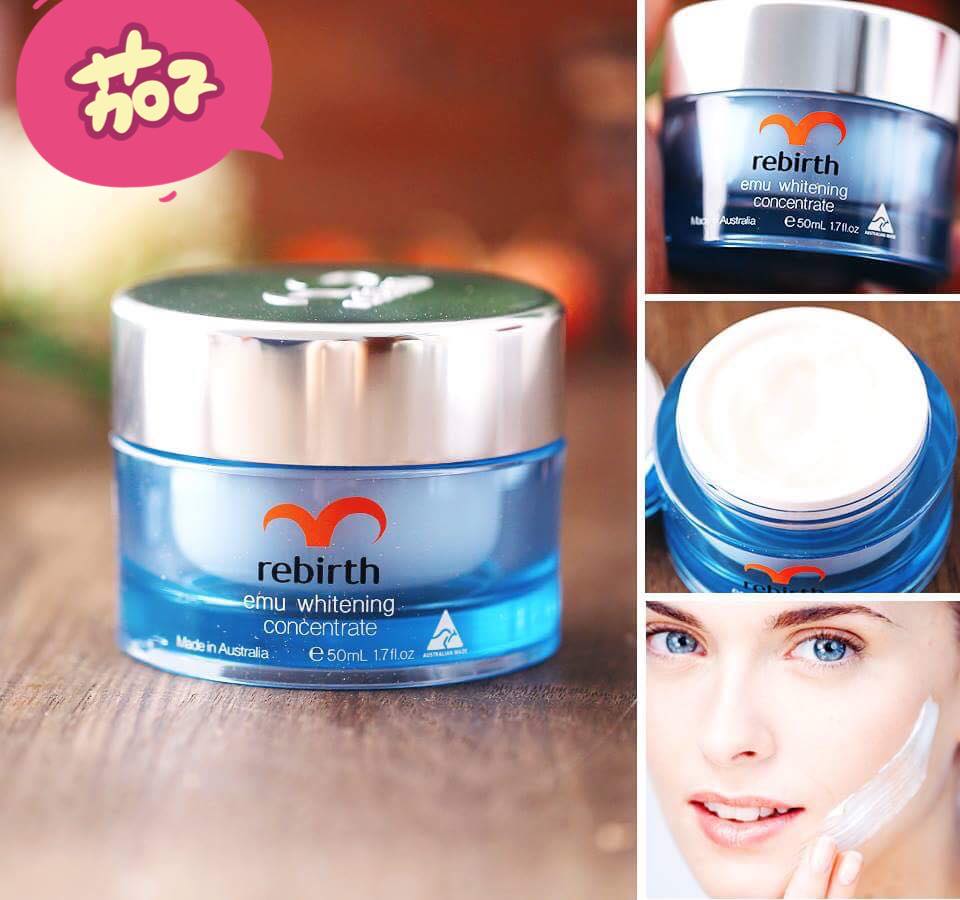 Kem Dưỡng Trắng Da Rebirth Emu Whitening Concentrate Úc  Chăm Sóc Mặt-1