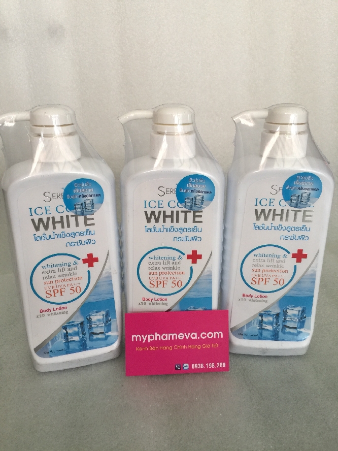  Kem Dưỡng Trắng Da Siren ice Cool White Body Lotion  Thái lan Dưỡng Thể-1