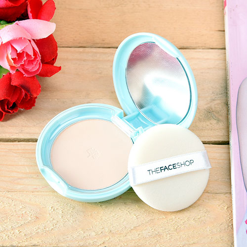 Phấn Phủ Kiềm Dầu Oil Clear The Face Shop Hàn Quốc Trang Điểm Khuôn Mặt-1