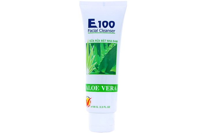 Sữa Rửa Mặt  Nha Đam E100 Sữa Rửa Mặt-1