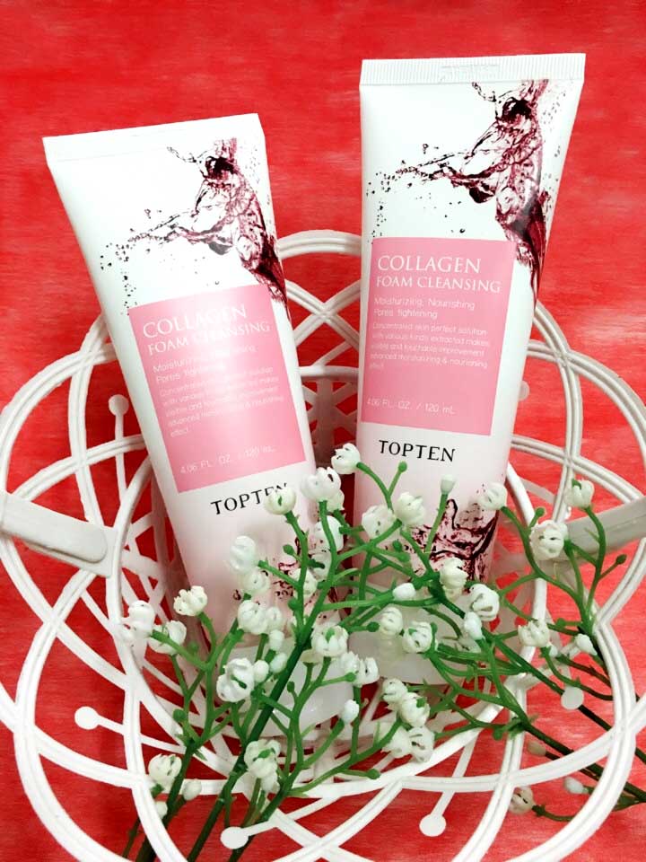 Sữa rửa mặt top ten collagen Cleansing Foam Hàn Quốc Sữa Rửa Mặt-1