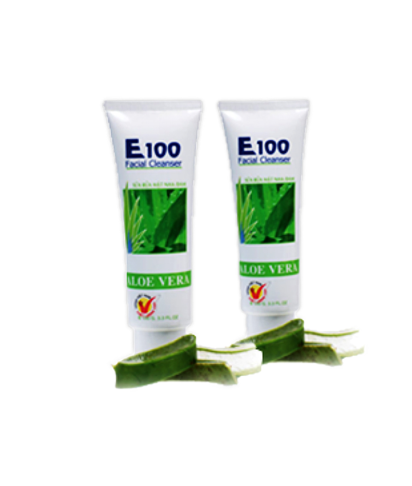 Sữa Rửa Mặt  Nha Đam E100 Sữa Rửa Mặt-1