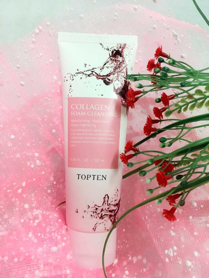 Sữa rửa mặt top ten collagen Cleansing Foam Hàn Quốc Sữa Rửa Mặt-1