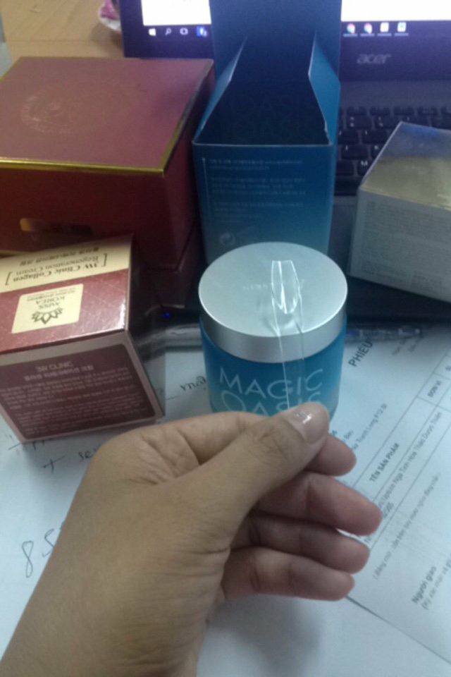 Kem Dưỡng Cung Cấp Độ Ẩm April Skin Magic Oasis Cream  Hàn Quốc Dưỡng Thể-1