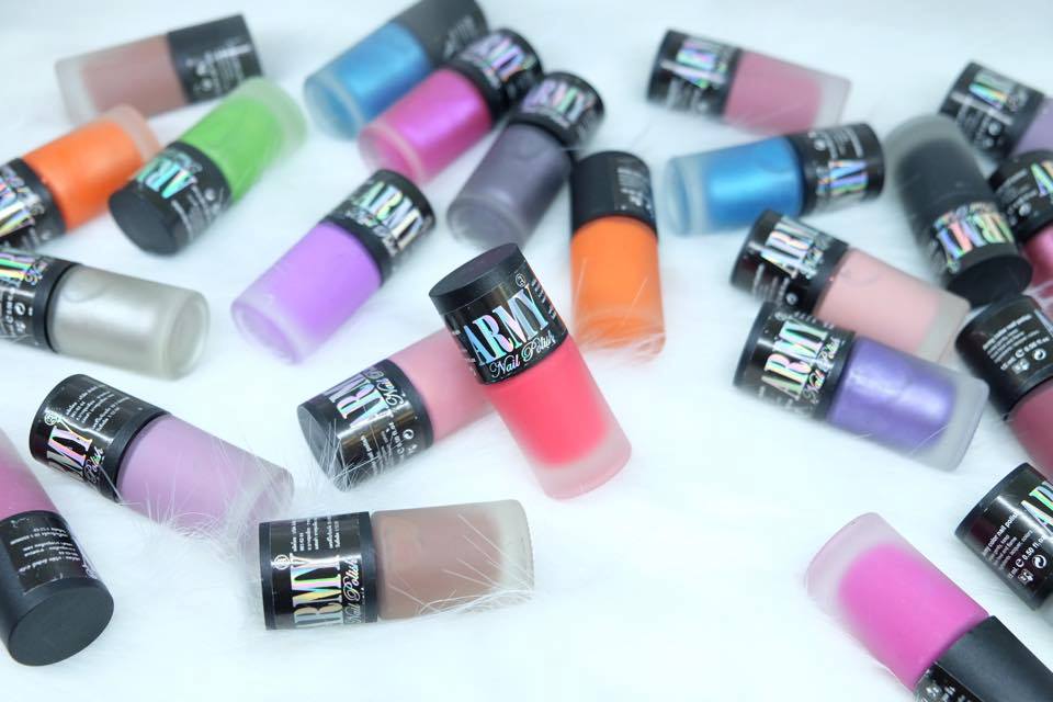 Sơn Móng Tay Nhám Army Thái Lan Dưỡng Thể-1