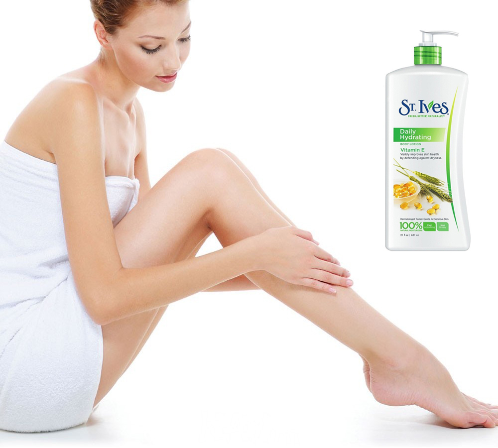 Sữa Dưỡng Thể ST. IVES Vitamin E MỸ Dưỡng Thể-1