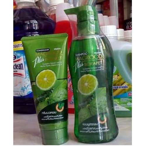  Bộ Dầu Gội Và Xả Chanh Trị Gàu Magrood Plus Borapet Shampoo THAI LAN  Dưỡng Thể-1