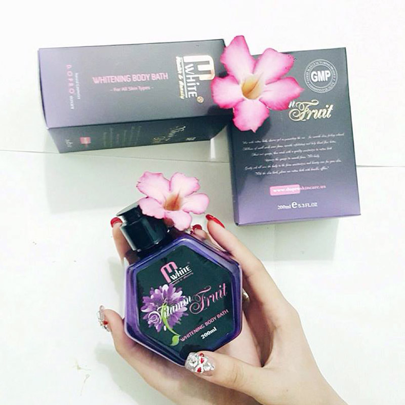 Sữa Tắm Trắng Da Hoa Anh Đào Vitamin Fruit Sữa Tắm-1