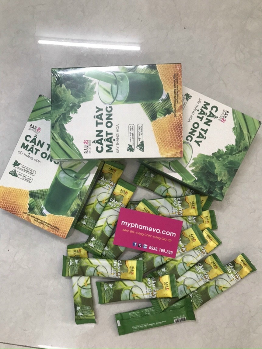 Giảm Mỡ Cần Tây Mật Ong Motree Chăm Sóc Mặt-1