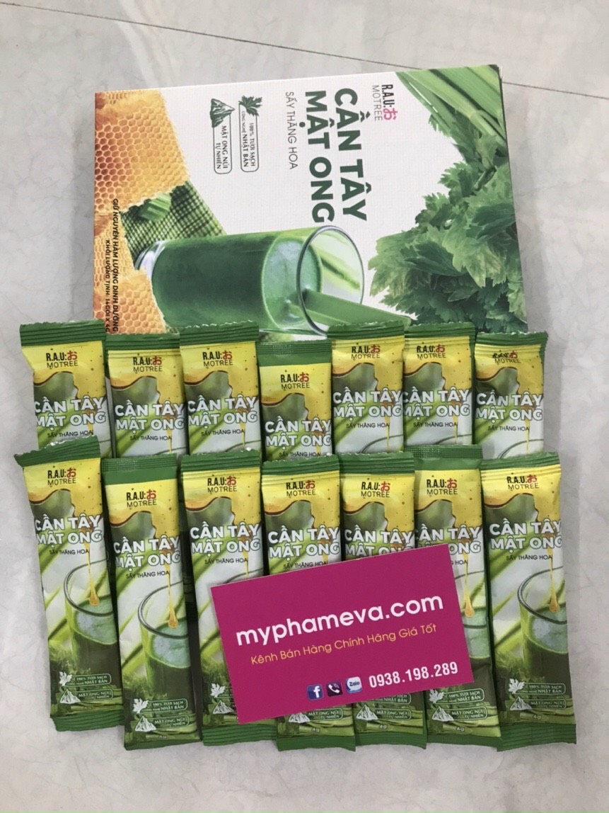 Giảm Mỡ Cần Tây Mật Ong Motree Chăm Sóc Mặt-1