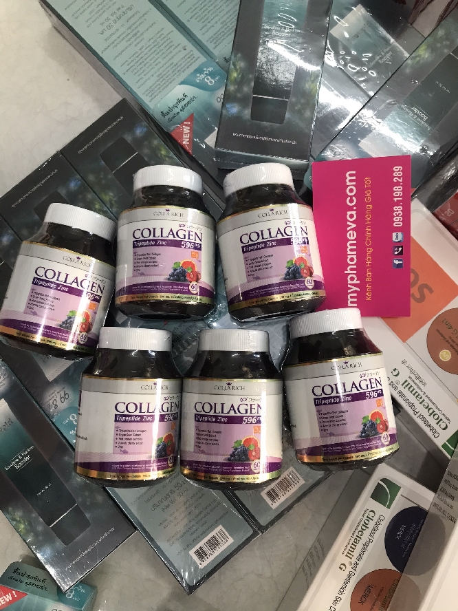 Viên Uống Trắng Da Collagen 596mg Thái Lan Chăm Sóc Mặt-1