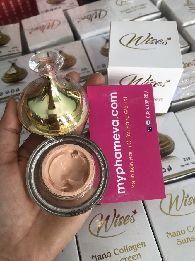 Kem Chống Nắng Wise Nano Collagen Sunscreen Thái Lan Chăm Sóc Mặt-1