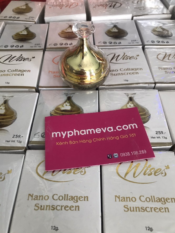 Kem Chống Nắng Wise Nano Collagen Sunscreen Thái Lan Chăm Sóc Mặt-1