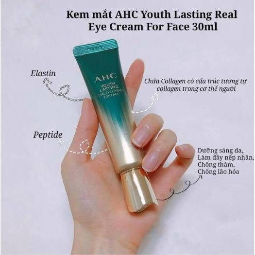 Kem Dưỡng Mắt AHC Ageless Real Eye Cream For Face Hàn Quốc Chăm Sóc Mặt-1