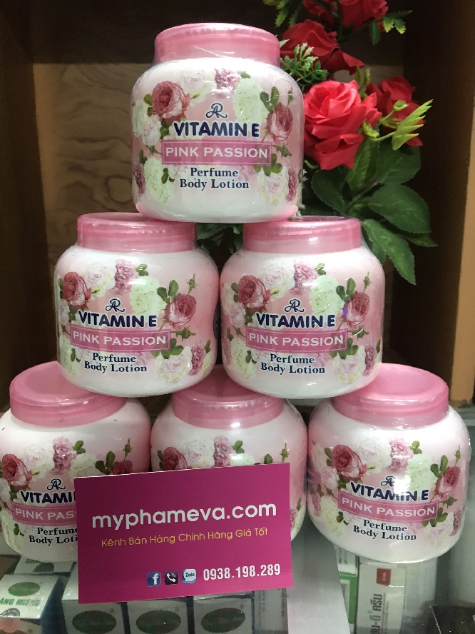 Kem Dưỡng Thể Hương Nước Hoa AR Vitamin E Perfume Body Lotion Thái Lan Chăm Sóc Mặt-1