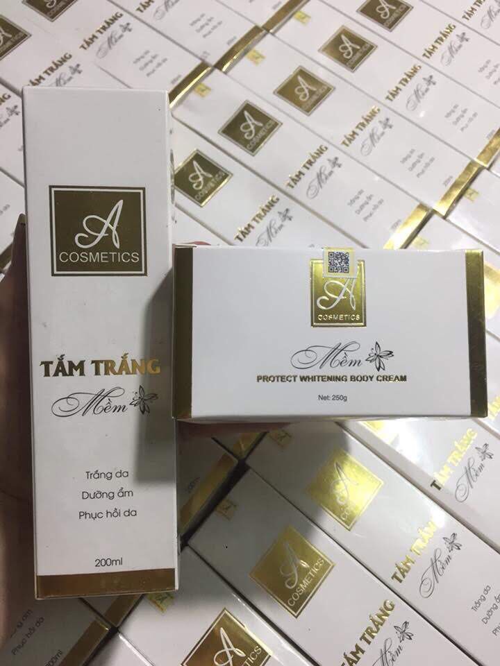 KEM DƯỠNG TRẮNG DA BODY A COSMETICS Dưỡng Thể-1