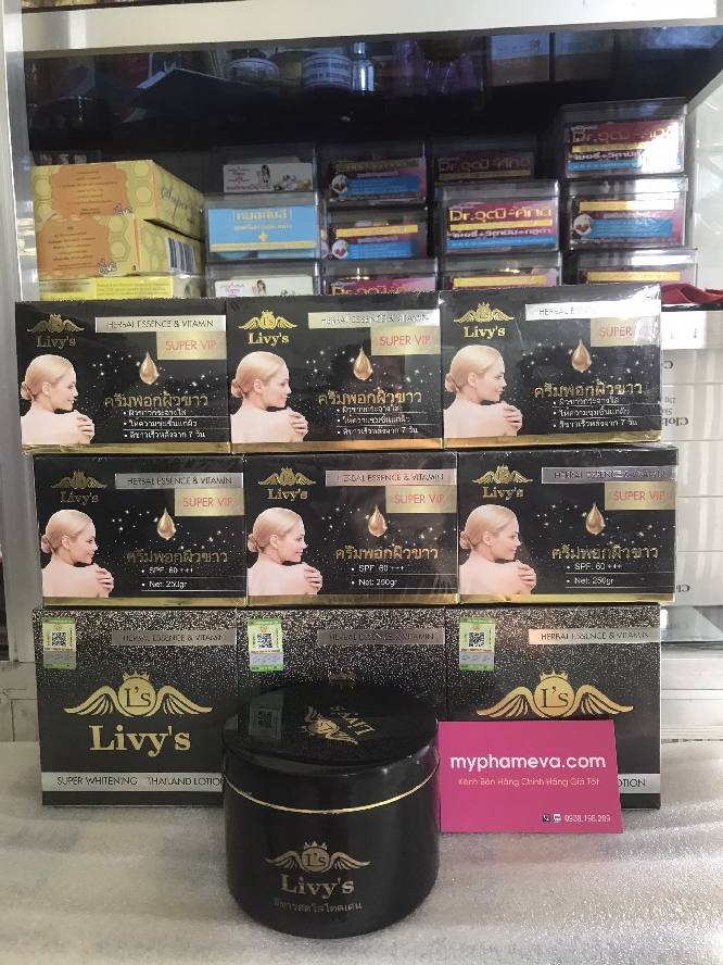 Kem Dưỡng Trắng Da Body Livy