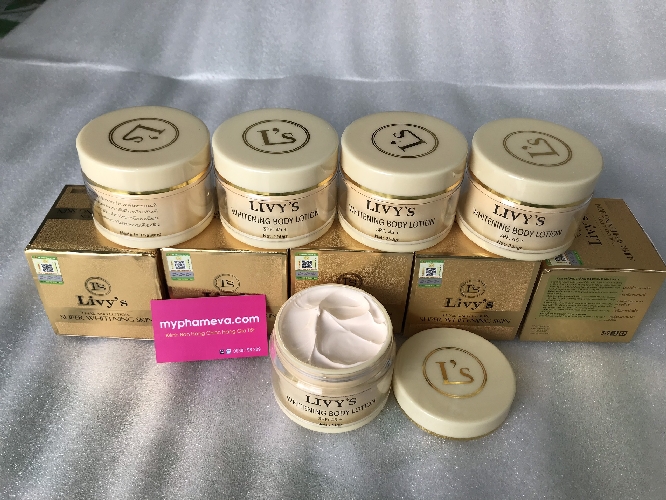 Kem Dưỡng Trắng Da Body Livy