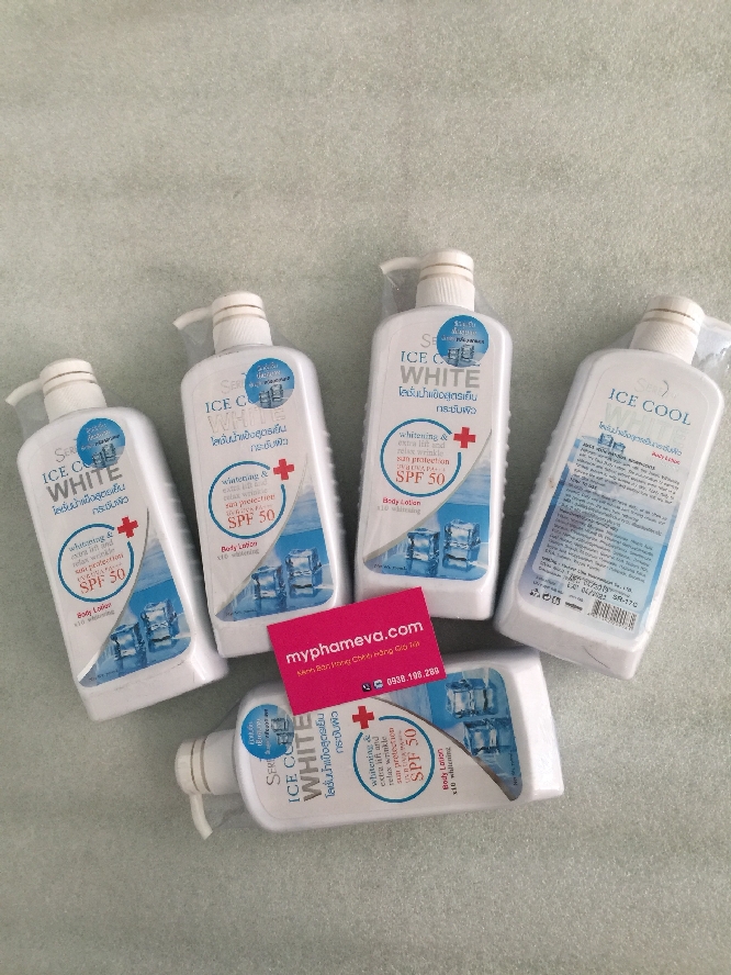  Kem Dưỡng Trắng Da Siren ice Cool White Body Lotion  Thái lan Dưỡng Thể-1