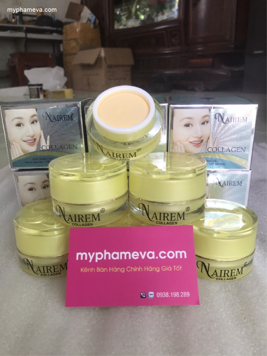 Kem Nairem Collagen Trắng Da Ngừa Sạm Da Tàn Nhang Chăm Sóc Mặt-1