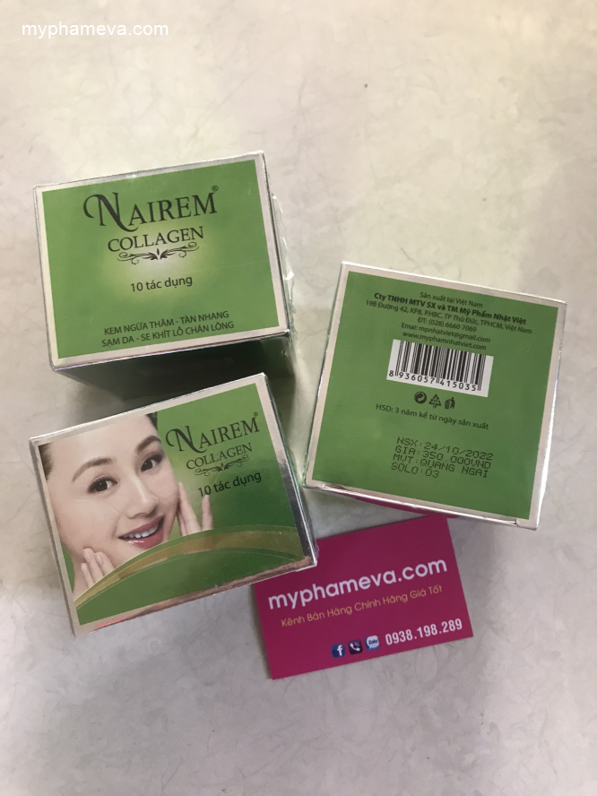 Kem Nairem Ngừa Thâm, Tàn Nhang, Sạm Da, Se Khít Chân Lông Chăm Sóc Mặt-1