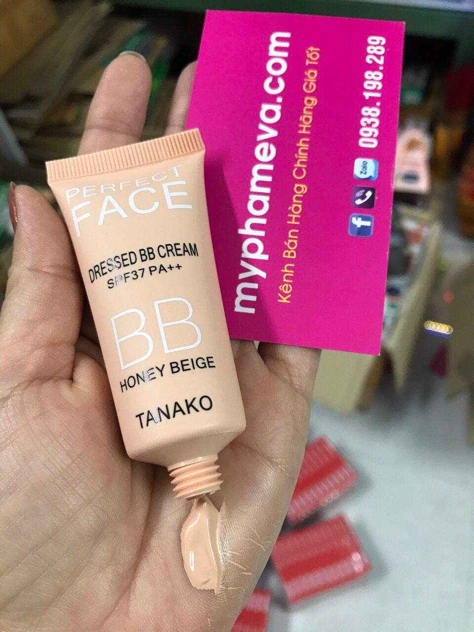 Kem Nền Chống Nắng BB Tanako Thái Lan Chăm Sóc Mặt-1