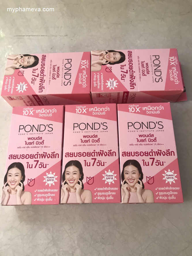 Kem Ponds Dưỡng Trắng Da Chống Nắng Thái Lan Chăm Sóc Mặt-1