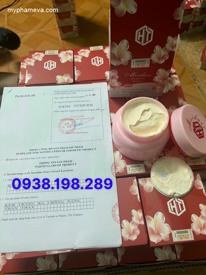 Kem Siêu Trắng Chống Nắng Body Meiduxi Majesty Whitening Body Cream Nhật Bản Chăm Sóc Mặt-1