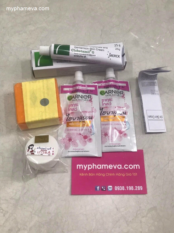 KEM Siêu Trị Nám Tàng Nhang Clobetamil G Thái Lan Chăm Sóc Mặt-1