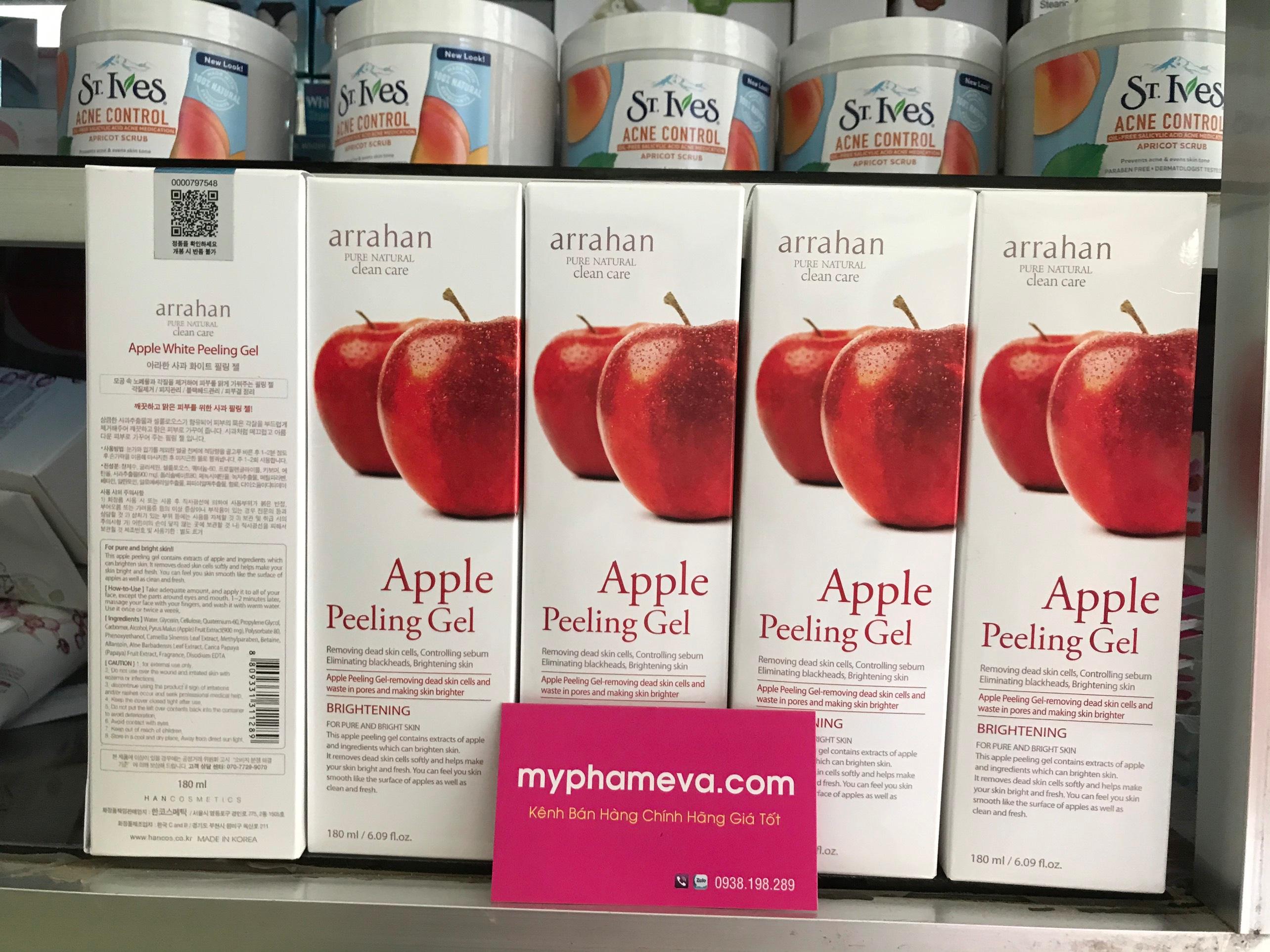 Kem Tẩy Tế Bào Chết Arrahan Apple Peeling Gel Hàn Quốc Chăm Sóc Mặt-1