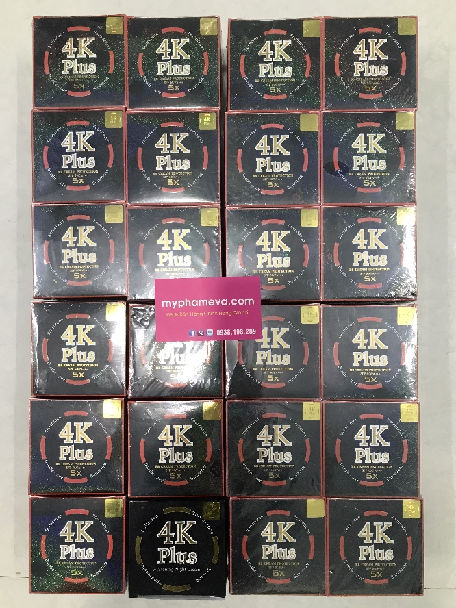 Kem Trang Điểm Chống Nắng 4K Plus 5X Thái Lan Chăm Sóc Mặt-1