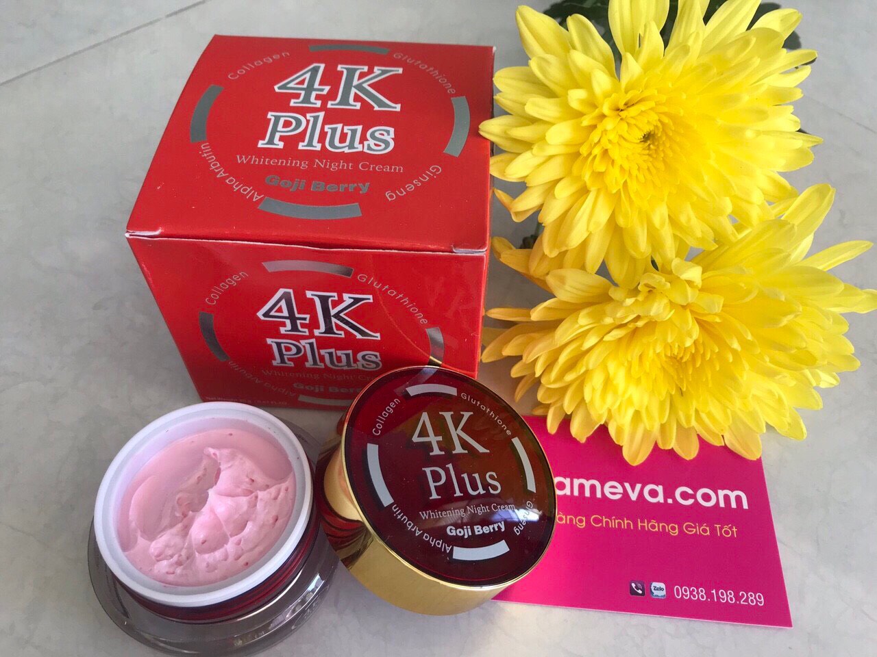 Kem Trị Mụn 4K Plus Goji Berry Thái Lan Chăm Sóc Mặt-1