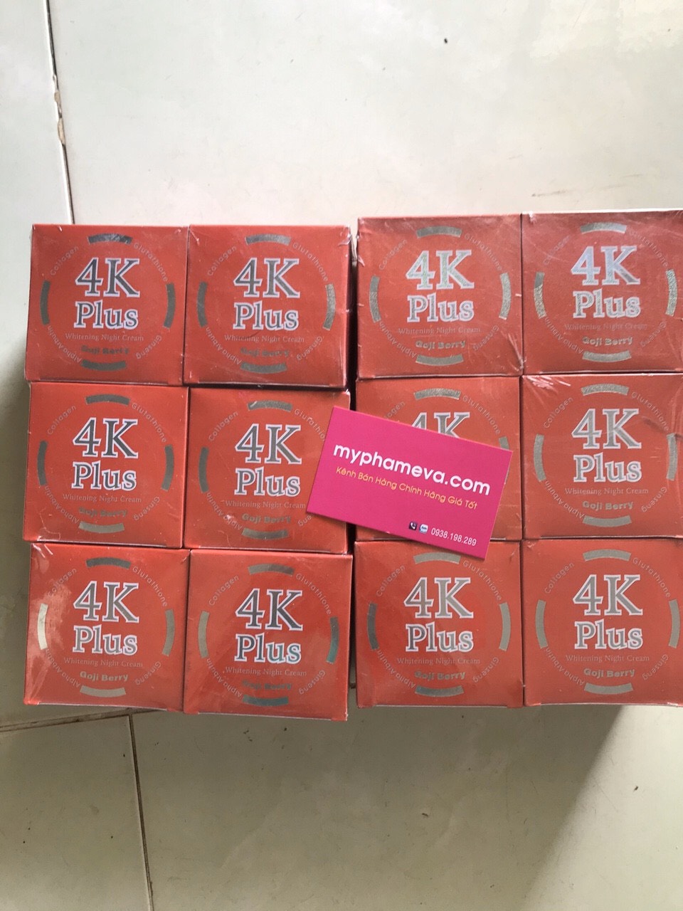 Kem Trị Mụn 4K Plus Goji Berry Thái Lan Chăm Sóc Mặt-1
