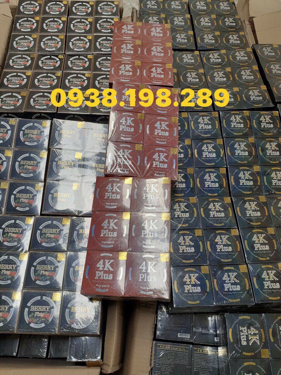 Kem Trị Nám Dưỡng Trắng Da Berry Plus THÁI LAN Chăm Sóc Mặt-1