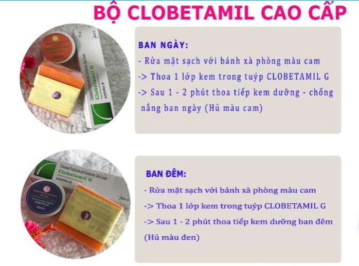 KEM TRỊ NÁM TÀN NHANG CLOBETAMIL G CAO CẤP THÁI LAN Chăm Sóc Mặt-1