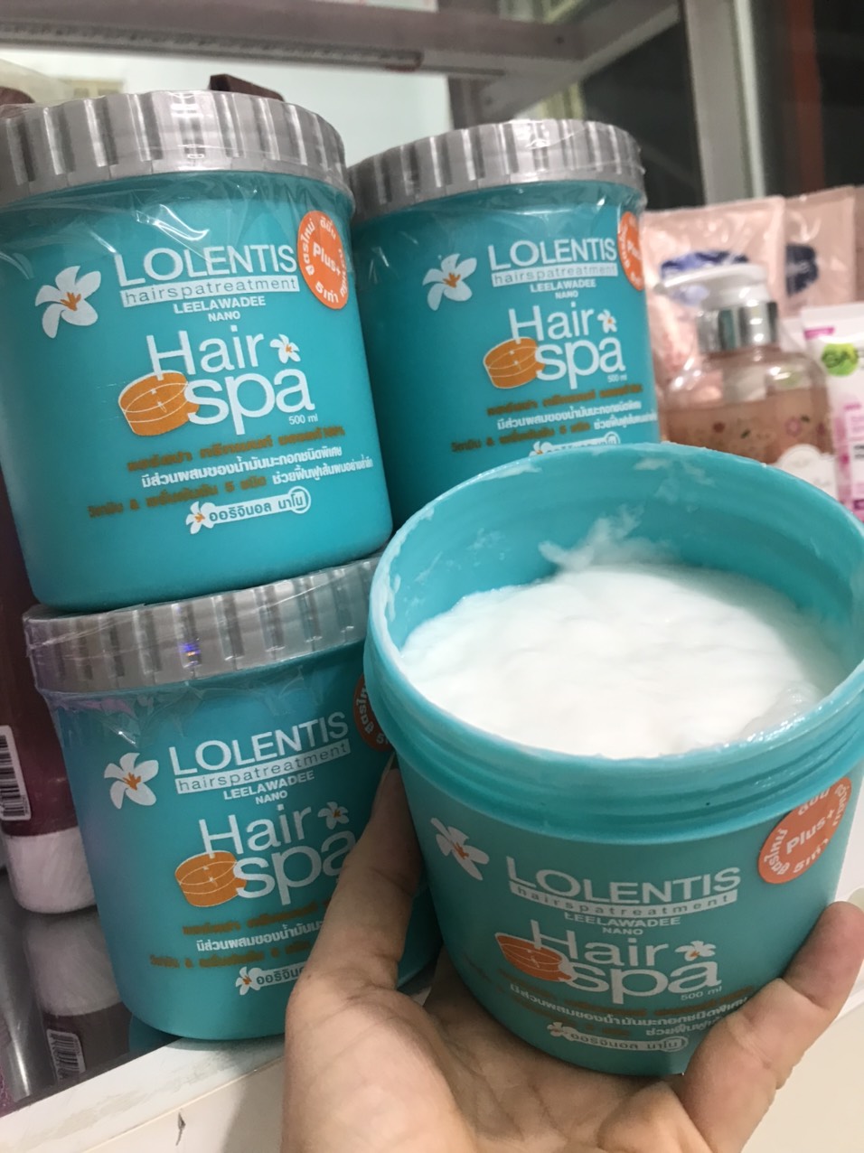 Kem Ủ Tóc Lolentis Hair Spa Thái Lan Chăm Sóc Mặt-1