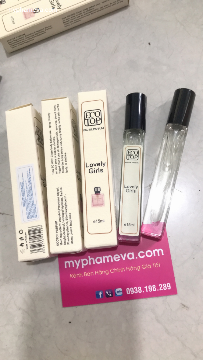 NƯỚC HOA ECOTOP LOVELY GIRL Chăm Sóc Mặt-1
