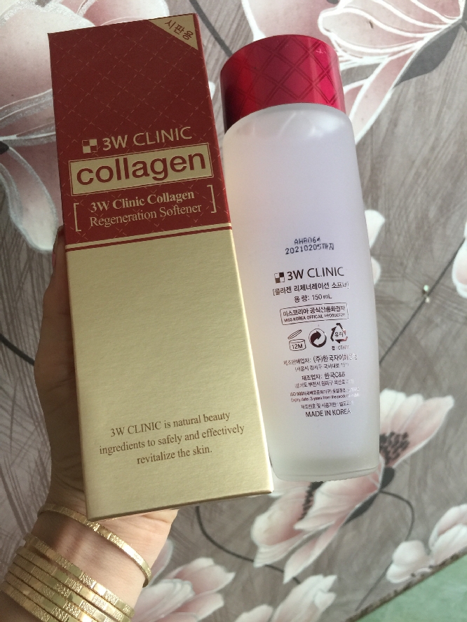 Nước Hoa Hồng Collagen 3w Clinic  Hàn Quốc Chăm Sóc Mặt-1
