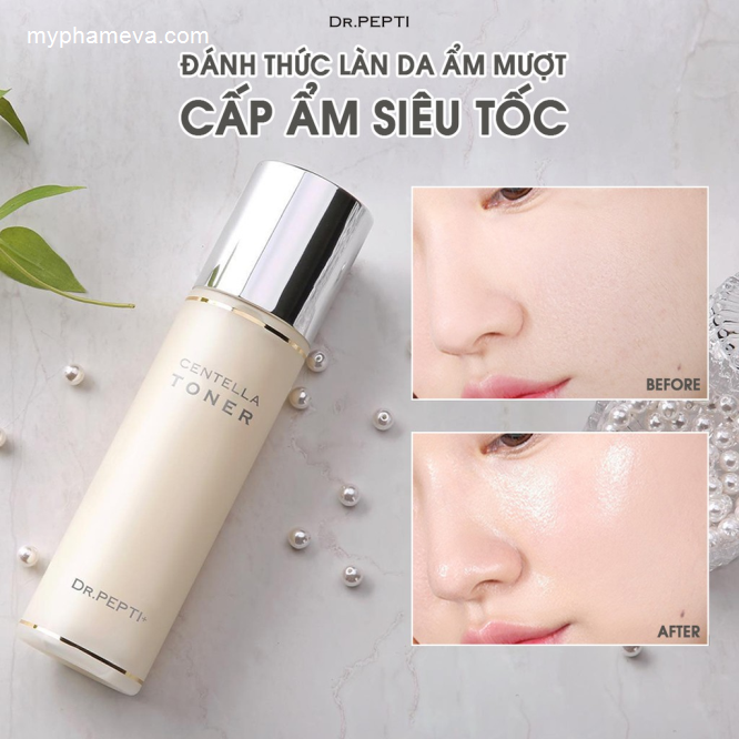 Nước Hoa Hồng Dr.Pepti Centella Toner Hàn Quốc Chăm Sóc Mặt-1