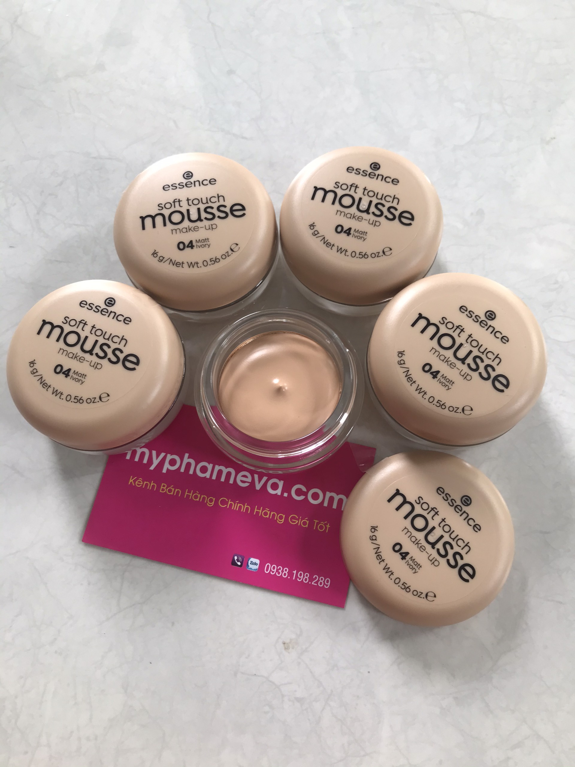 Phấn Tươi Essence Soft Touch Mousse Đức Chăm Sóc Mặt-1
